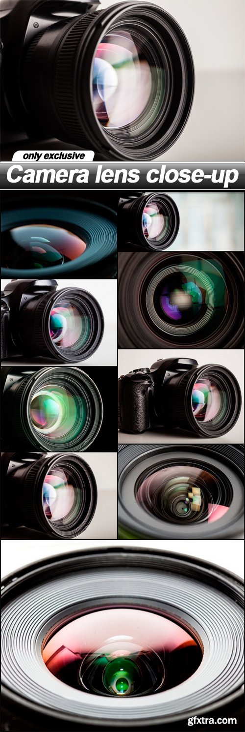 Camera lens close-up - 9 UHQ JPEG
