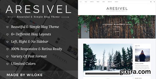 ThemeForest - Aresivel v1.3.2 - A Responsive WordPress Blog Theme - 12238065