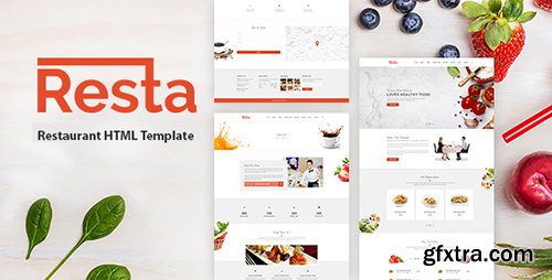 ThemeForest - Resta v1.0 - Restaurant HTML Template - 19345529