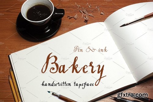 CreativeMarket Handwritten Tapeface Bakery 1178066