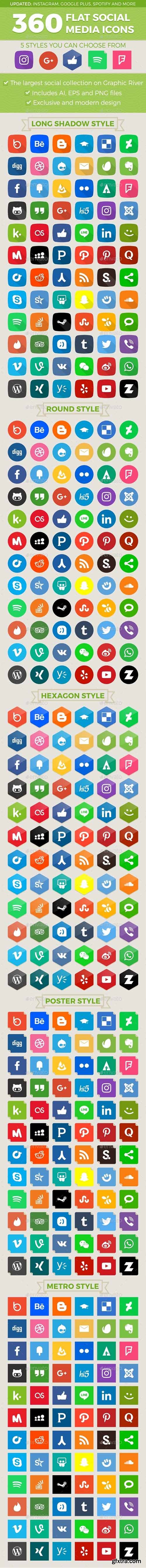 Graphicriver Social Media Icons 11988212
