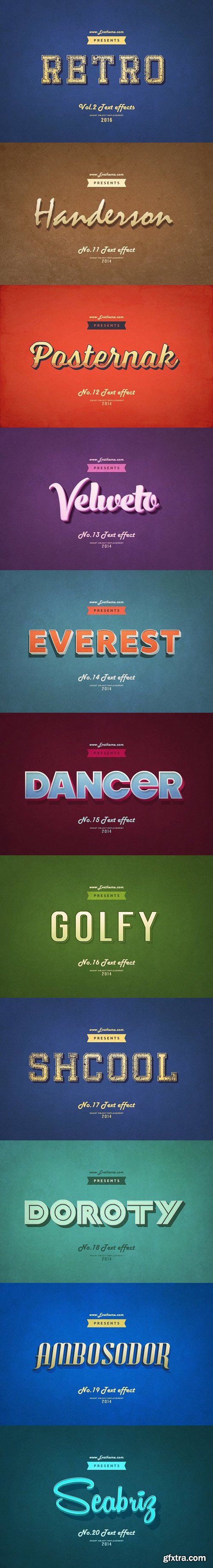 CM - Retro Style Text Effects Vol.2 1214527
