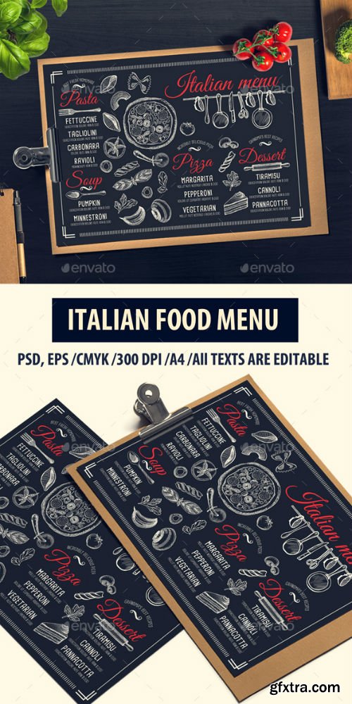 GR - Italian Food Menu 19348199