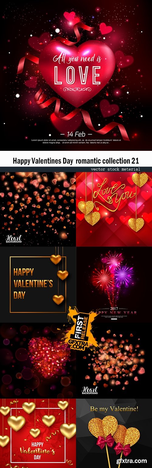 Happy Valentines Day romantic collection 21