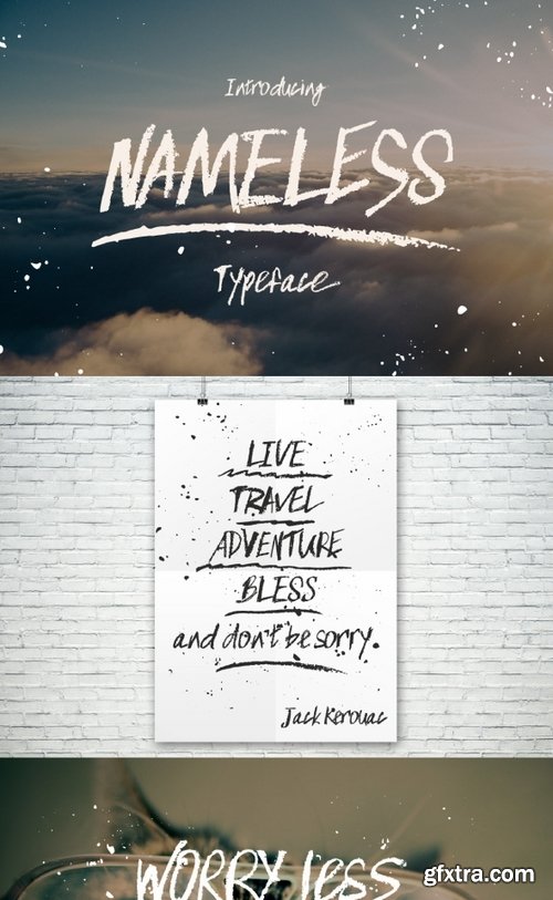 GraphicRiver - Nameless typeface 14530474