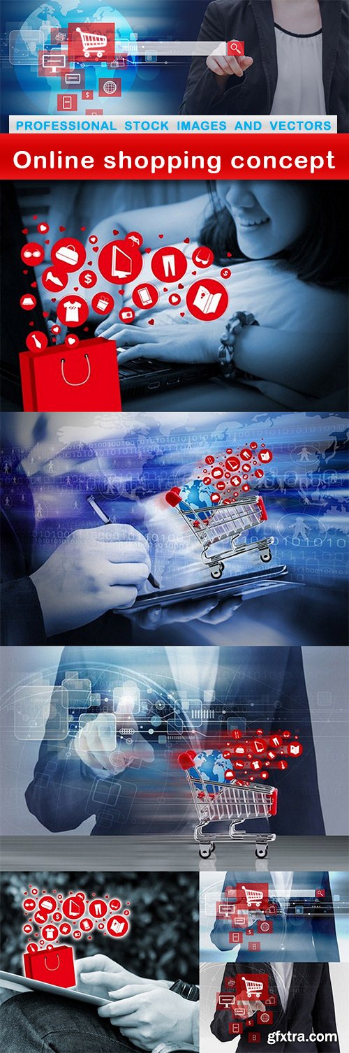Online shopping concept - 7 UHQ JPEG