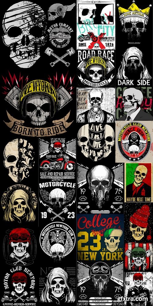 Skull T shirt Graphic Design