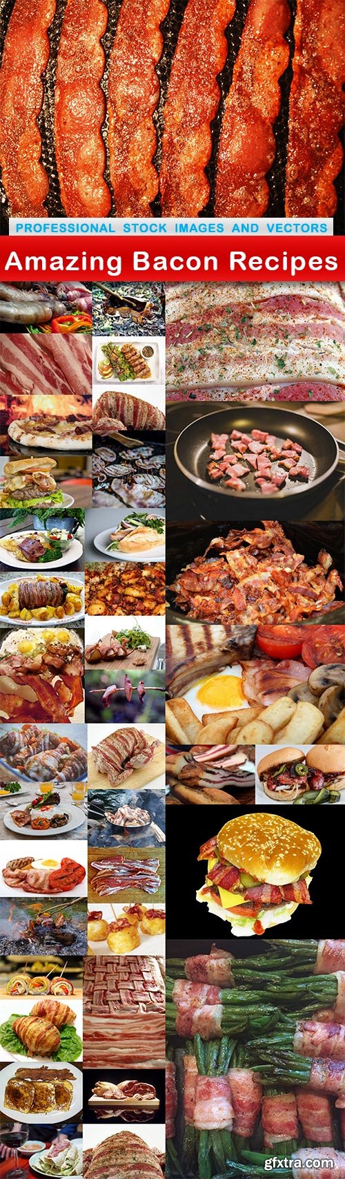Amazing Bacon Recipes - 41 UHQ JPEG