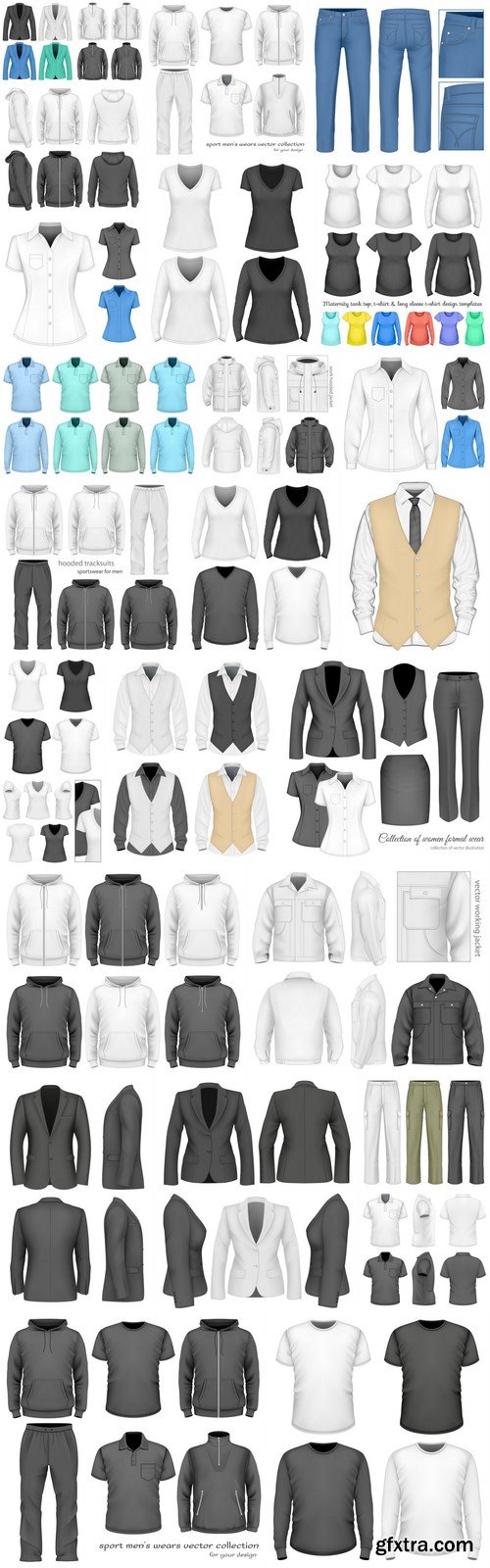 Mockup Clothes Collection - 26 Vector