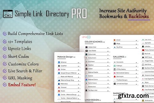 CreativeMarket Simple Link Directory Pro 1170720