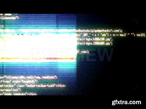 Hackers Glitch Stock Motion Graphics