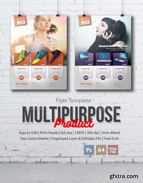 GraphicRiver - Multipurpose Product Flyer - Photoshop 15876340