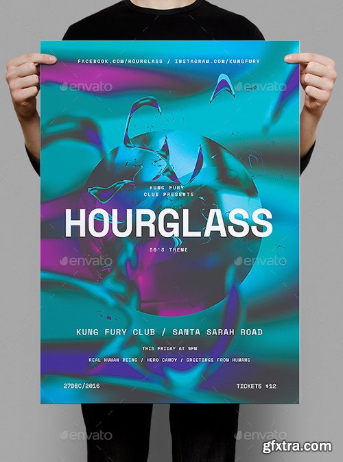 GR - Hourglass Poster / Flyer 19297409