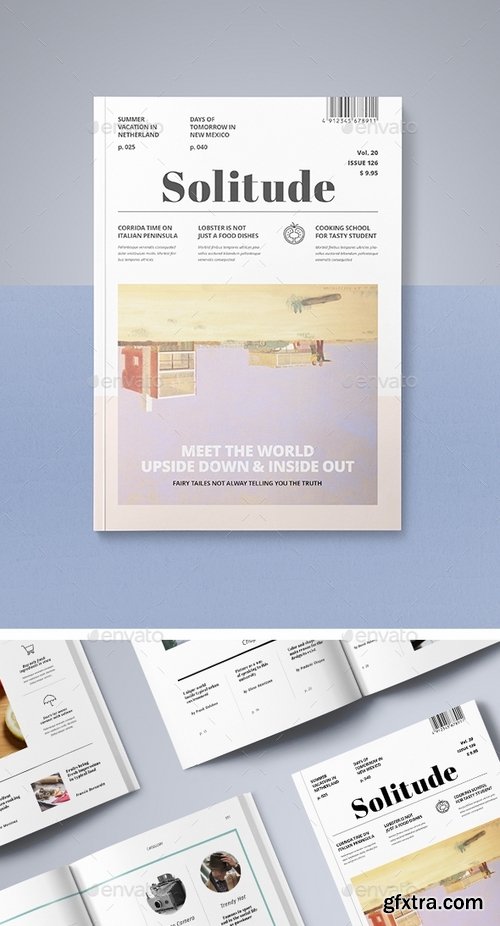 GraphicRiver - 50 Pages Minimal Magazine 17472492