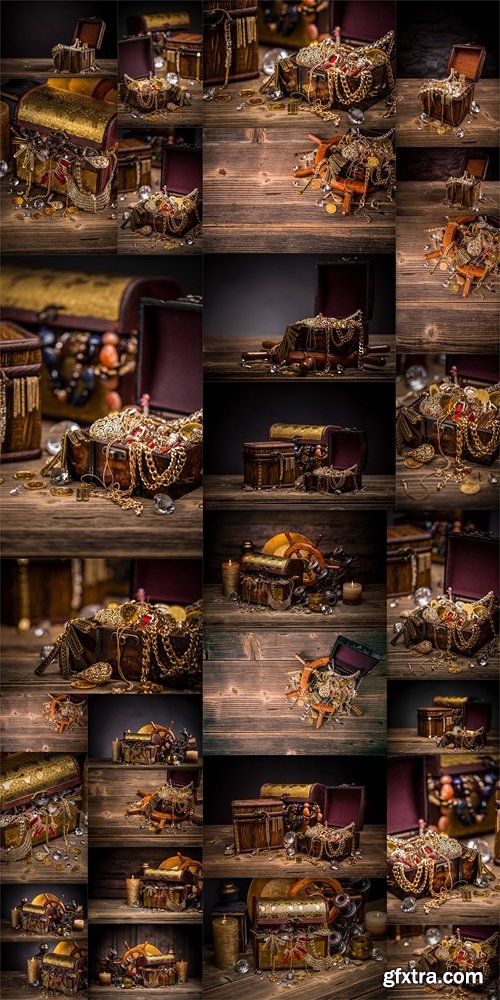 Pirate treasure chest