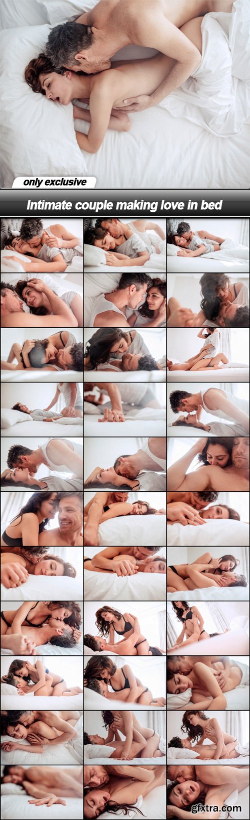 Intimate couple making love in bed - 34 UHQ JPEG