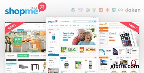 ThemeForest - ShopMe v1.3.1 - Woocommerce WordPress Theme - 12701244