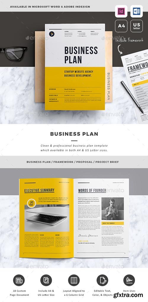 GraphicRiver - Business Plan - 19353421