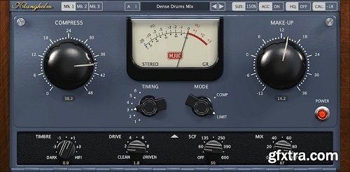 Klanghelm MJUC variable-tube compressor v1.4.1 WiN OSX MERRY XMAS-SYNTHiC4TE
