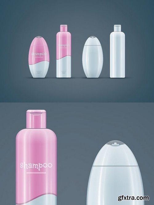 CM - Shampoo bottles mock-up set 961687