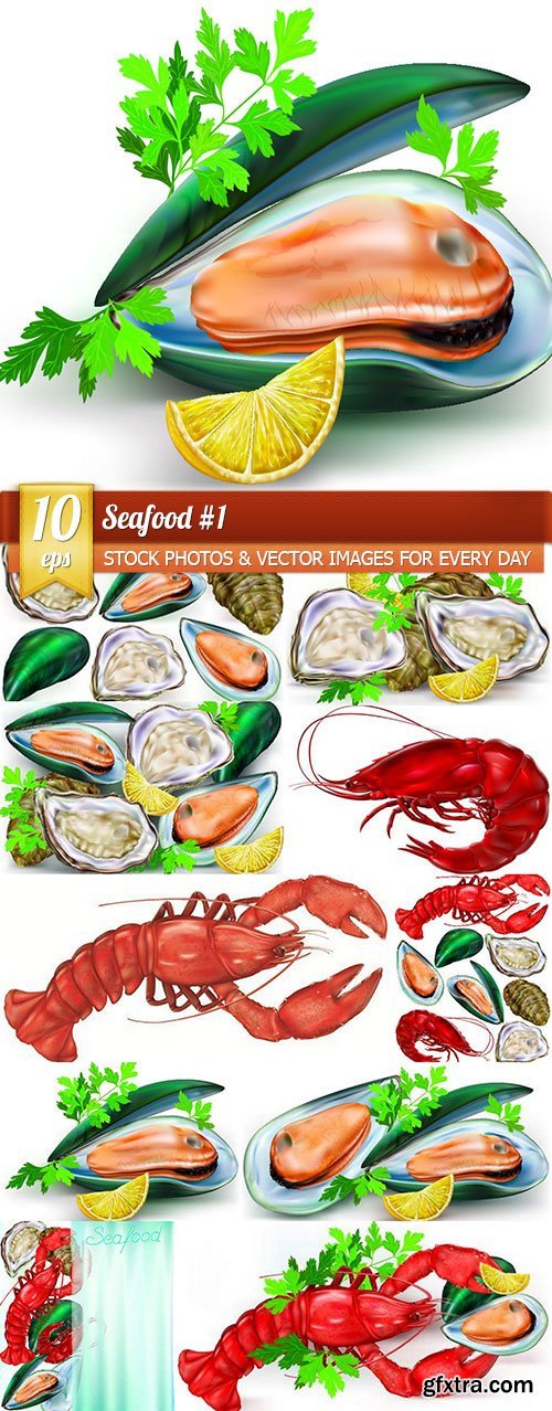 Seafood #1, 10 x EPS