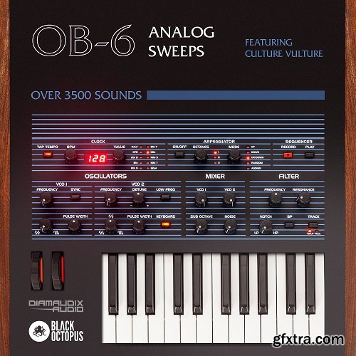 Black Octopus Sound OB-6 Analog Sweeps Feat Culture Vulture WAV DVDR iSO-DISCOVER