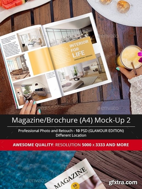 GraphicRiver - Magazine Mock-Up Glamour Edition 15930738