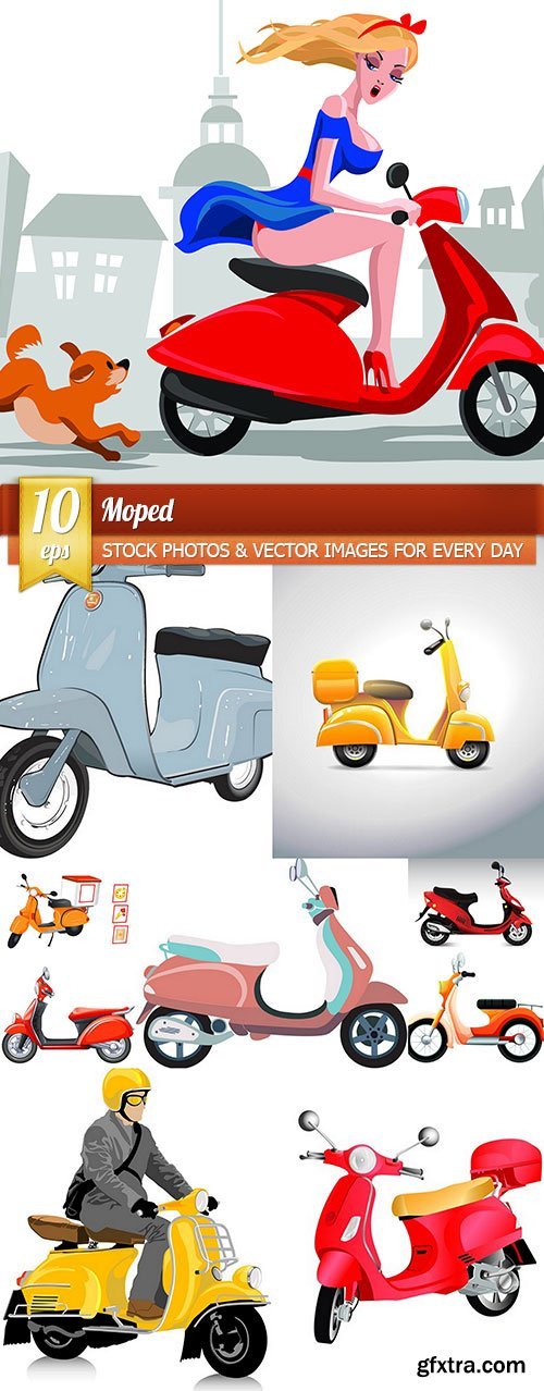 Moped, 10 x EPS