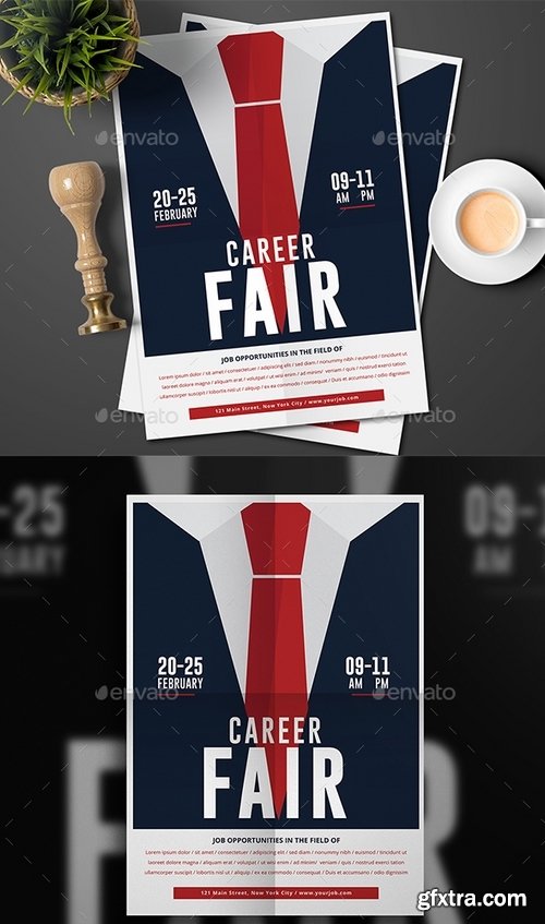 GraphicRiver - Career Fair DayFlyer 19292208