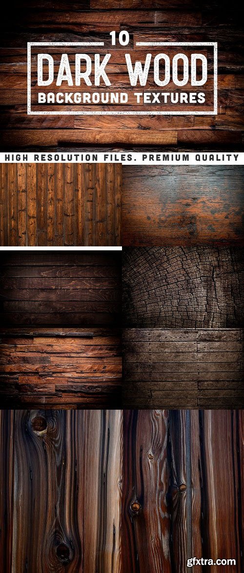 CM - 10 Dark Wood Background Textures 1126300