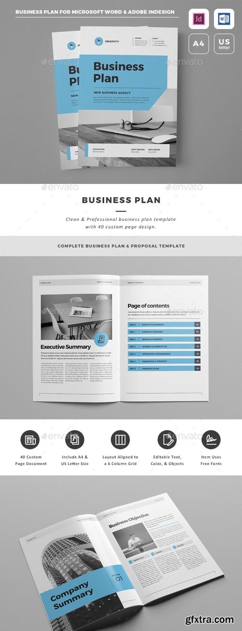 GraphicRiver - Business Plan - 19164135