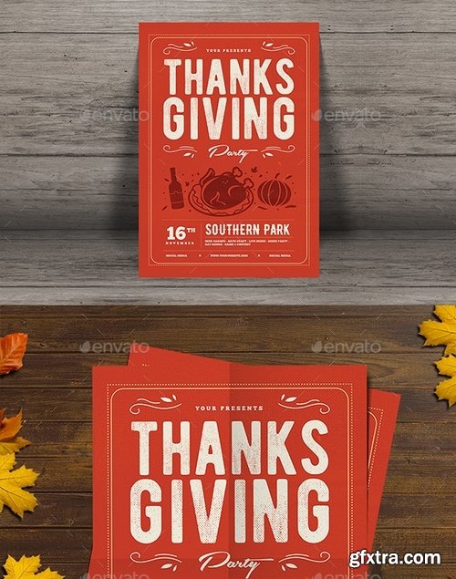 GraphicRiver - Thanksgiving 18497091