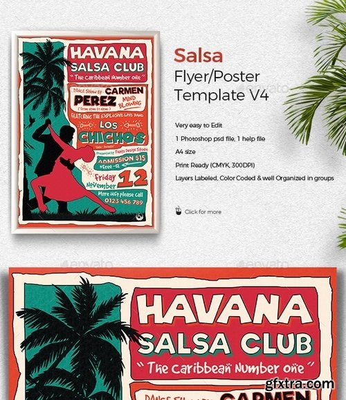 GraphicRiver - Salsa Flyer Template V4 14587984