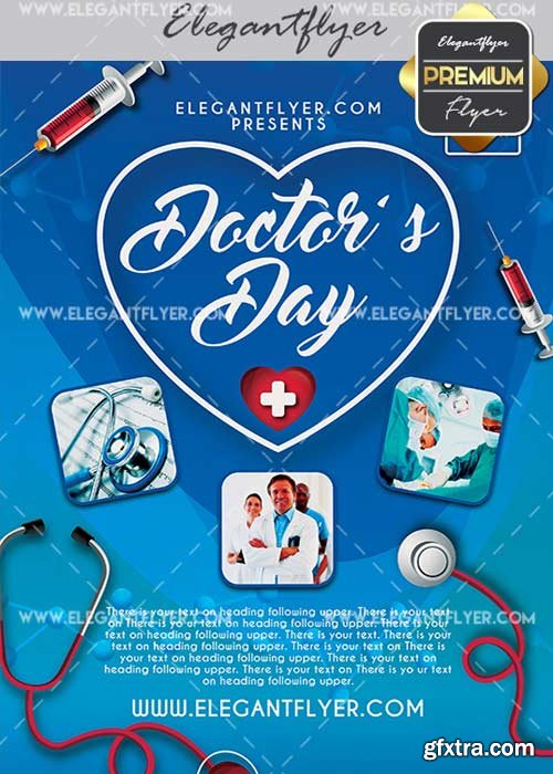 Doctor’s Day V7 Flyer PSD Template + Facebook Cover