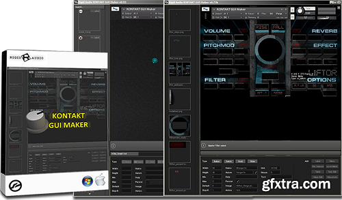 Rigid Audio KONTAKT GUI Maker v1.0 WiN OSX RETAiL-SYNTHiC4TE