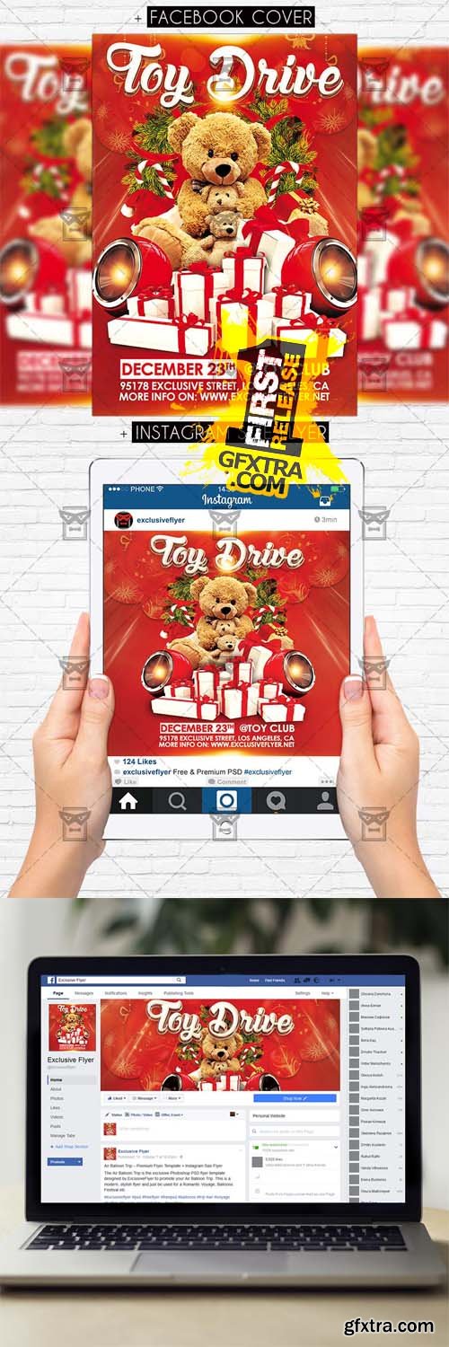 Toy Drive - Premium Flyer Template