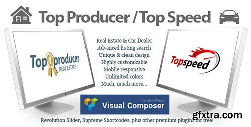 ThemeForest - Top Producer Real Estate and Top Speed Car Dealer v1.3.6 - 7048191