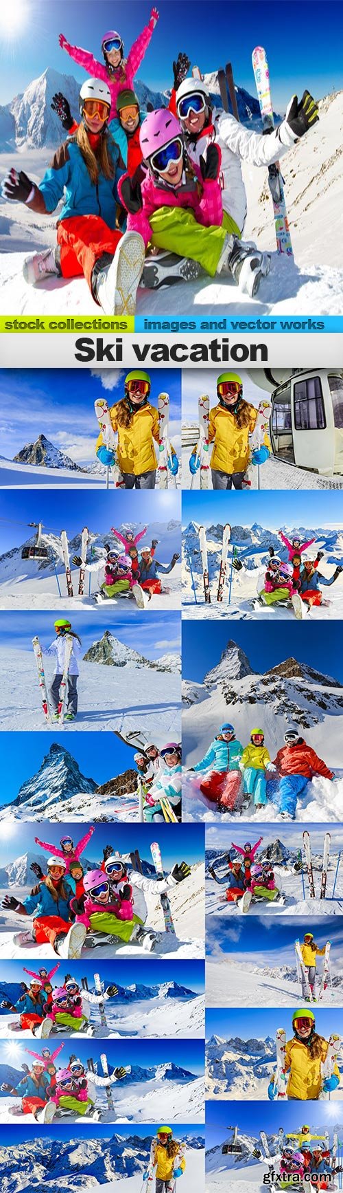 Ski vacation, 15 x UHQ JPEG
