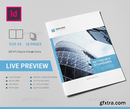 GR - Corporate Business Brochure 16 Pages A4 13394301