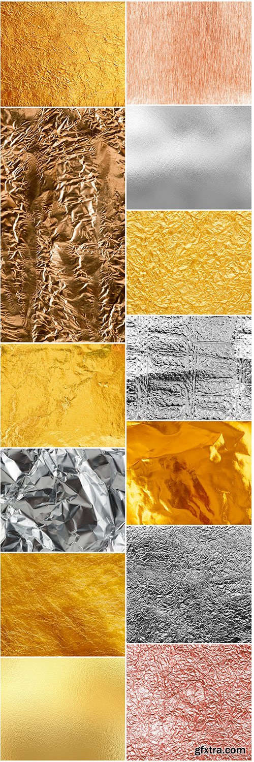 Foil textures - 13UHQ JPEG