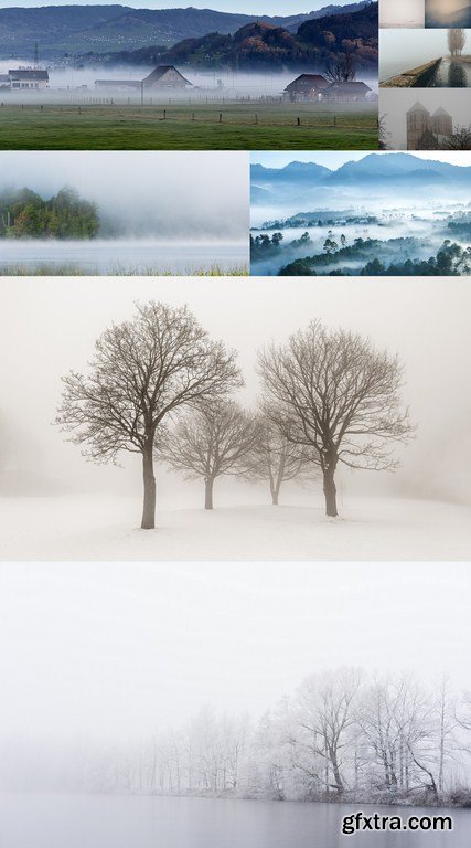 Misty Weather - 9 x JPEGs