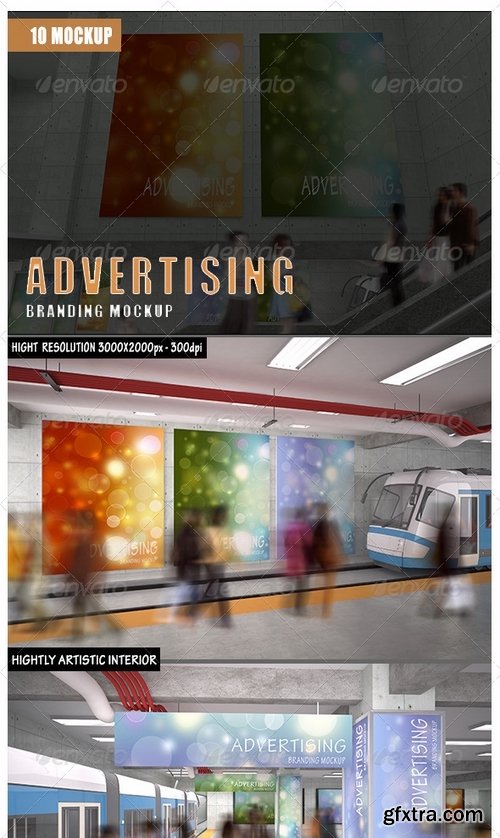 GraphicRiver - Advertising Branding Mockup 8031152