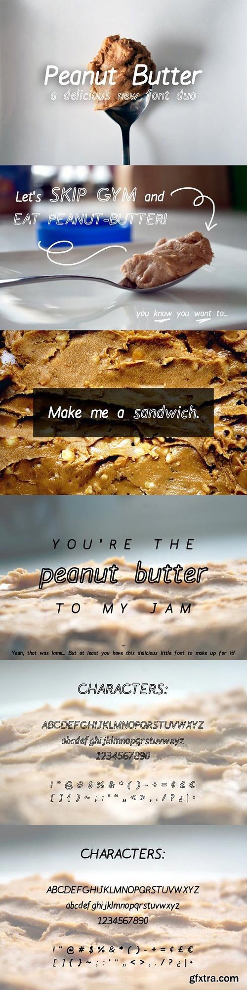 CM - Peanut Butter Font Duo 1255032