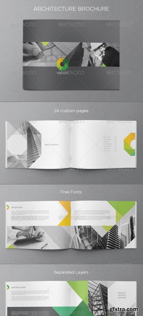GraphicRiver - Modern Architecture Brochure 5478285