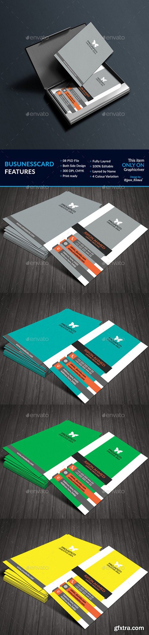 Graphicriver - Smart Vertical Business Card 19362784
