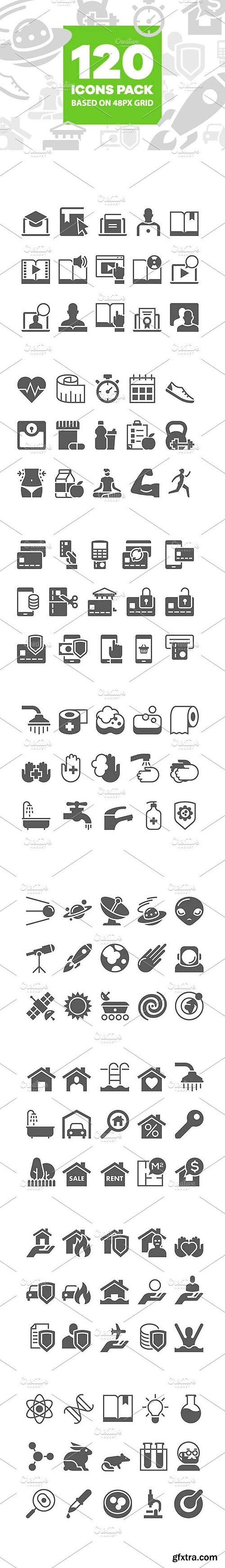 CM 1235215 - Vector Icons Pack