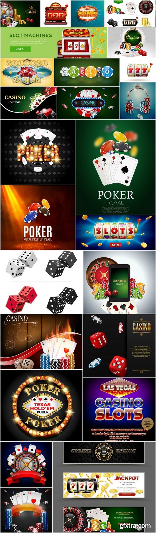 Casino Jackpot - 25 Vector