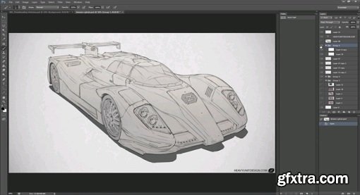 Gumroad - Vehicle Design Thumbnails by Mike Hill