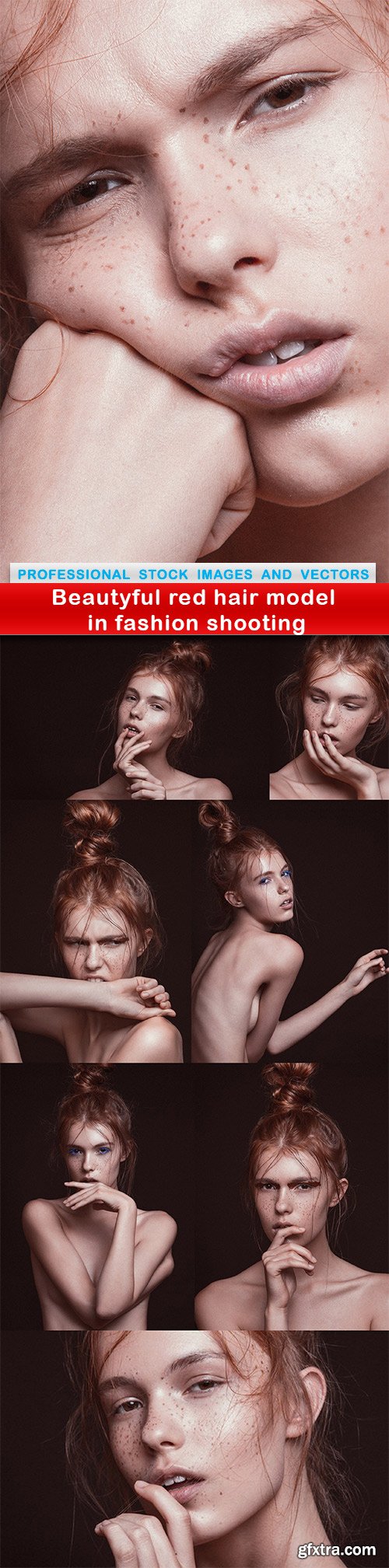 Beautyful red hair model in fashion shooting - 8 UHQ JPEG