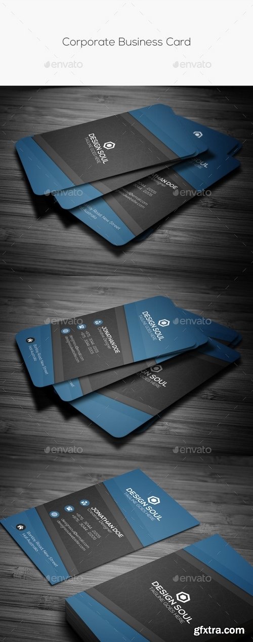 GraphicRiver - Corporate Business Card 10853425